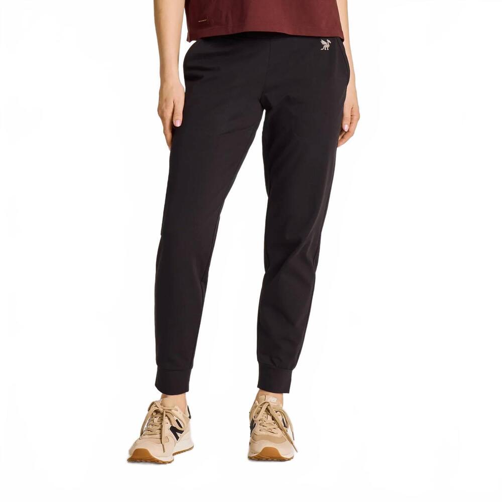 NEW LIFE IS GOOD crusher flex joggers in true black